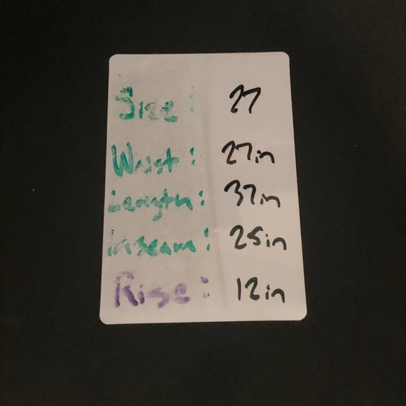 Superdown Jeans Women's 27 High Rise Straight Leg Classic Fit Frayed Hem Denim - Picture 6 of 6